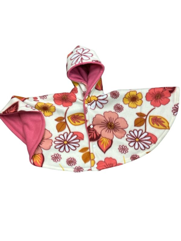 Pink Floral • Car Seat Poncho