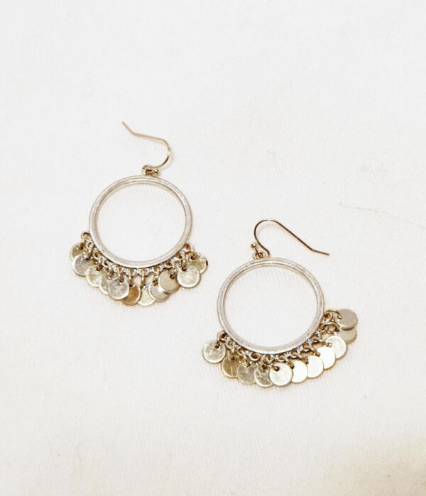 Gypsy Hoop Earrings – Gold