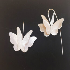 Sterling Silver Butterfly Earrings