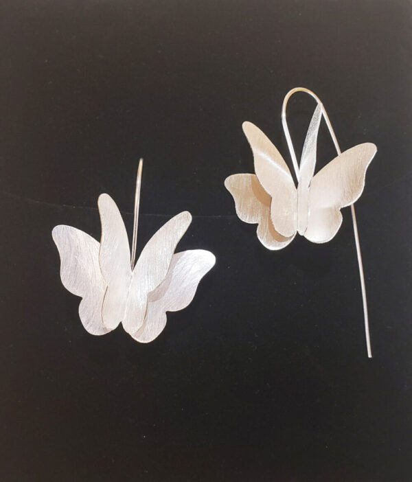 Sterling Silver Butterfly Earrings