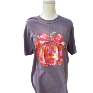 Disco Pumpkin Comfort Colors Graphic Tee