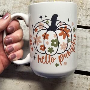 Cute Pumpkin Mug | Fall Mug