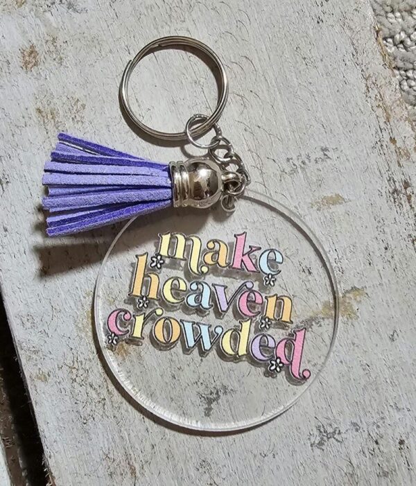 Cute Faith Keychain – Heaven