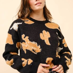 Western Sweater Pullover