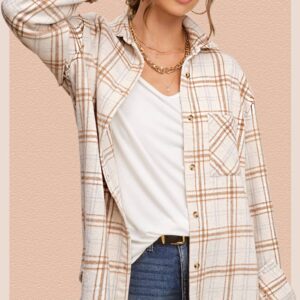 Soft Plaid Button Down Shirt