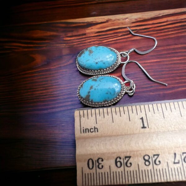 Ernest Hawthorne Turquoise & Sterling Silver Earrings