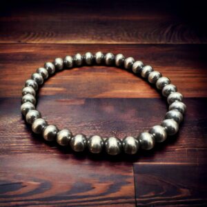 Sterling Pearl Stretch Bracelet – 5mm