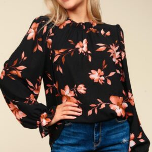 Frilled Neck Blouse