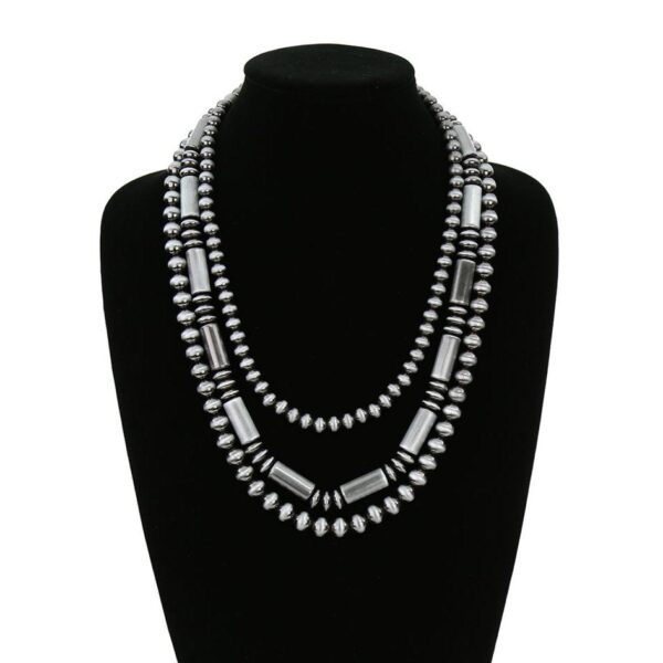 3 Layer – 3 stack Faux Pearl Necklace – 20, 24 and 28 inch!