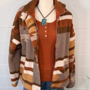 Aztec Soft Cozy Jacket