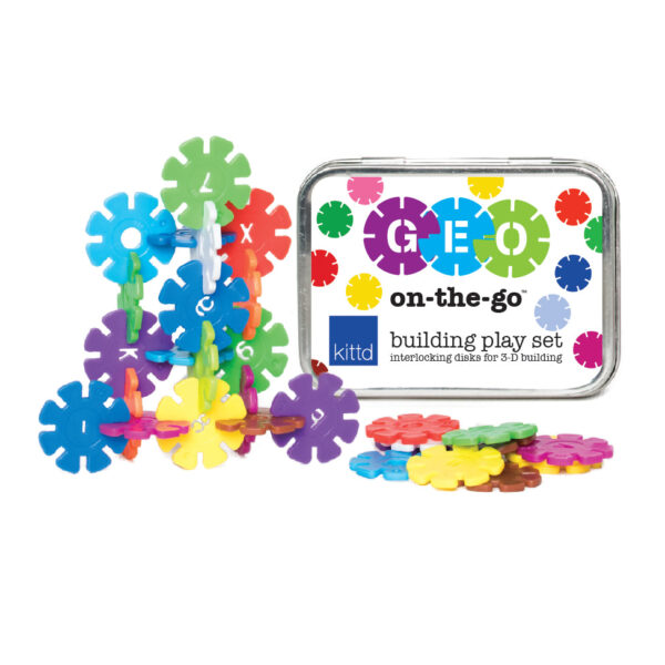 Geo On-the-Go Building Back to School Kids Travel Game Toy