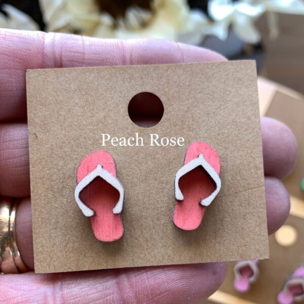 Flip Flop Stud Earrings