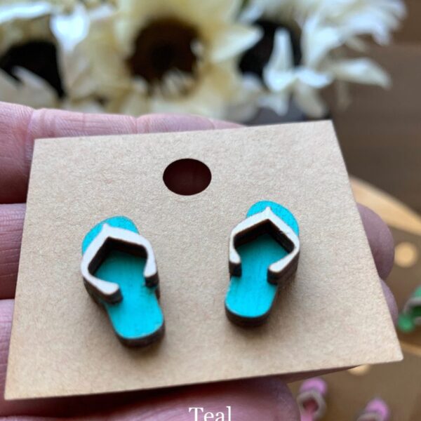 Flip Flop Stud Earrings