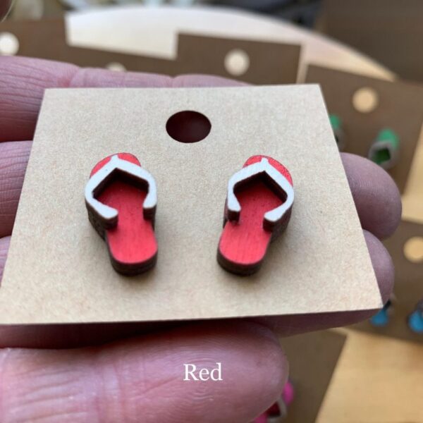 Flip Flop Stud Earrings