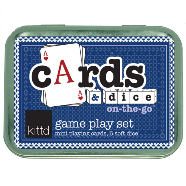 Cards and Dice On-the-Go Back to School Kids Travel Game Toy