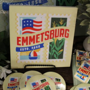 Emmetsburg, Iowa Personalized Corian Tile