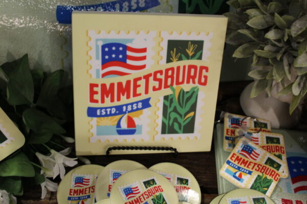 Emmetsburg, Iowa Personalized Corian Tile