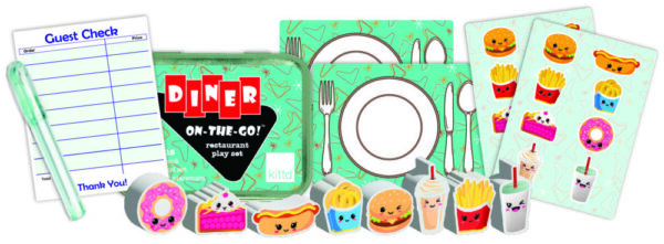 Diner On-the-Go Back to School Travel Game Gift for Kids Toy