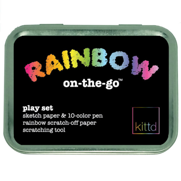 Rainbow On-the-Go Kids Travel Art Set! Kids coloring toy