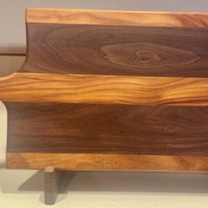 Handcrafted Walnut and Canarywood Charcuterie Boards