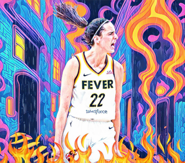 Caitlin Clark Stainless Steel Tumbler Fever Basketball #22