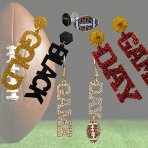 Football Earrings