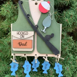 Fishing Vest Ornament