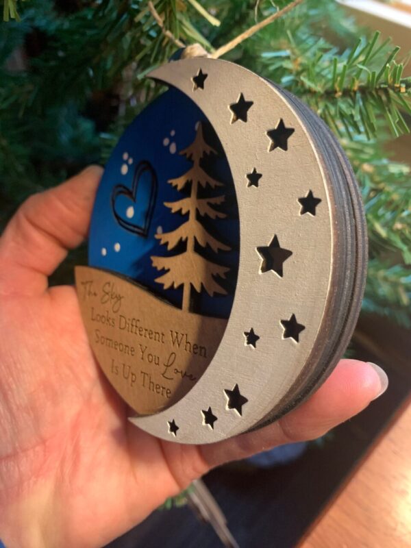 Heavenly Sky Christmas Ornament