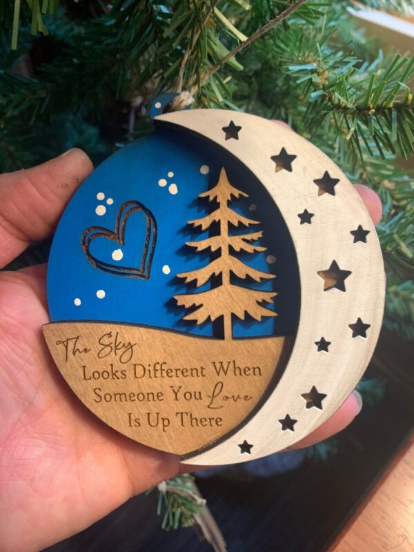 Heavenly Sky Christmas Ornament