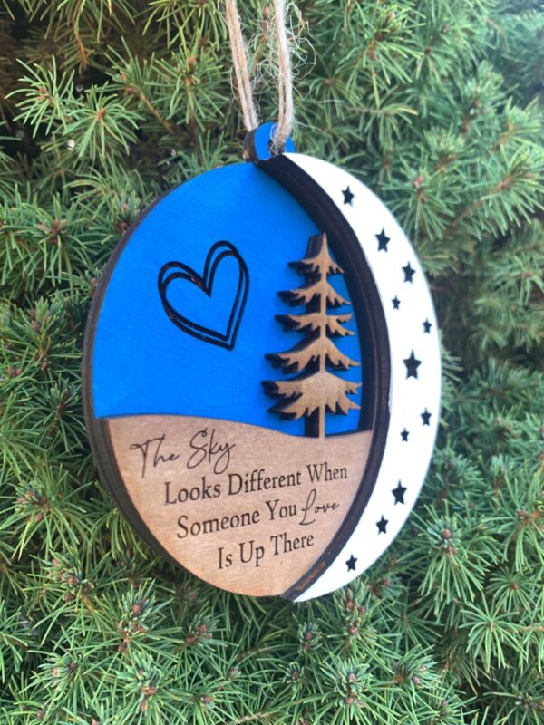 Heavenly Sky Christmas Ornament