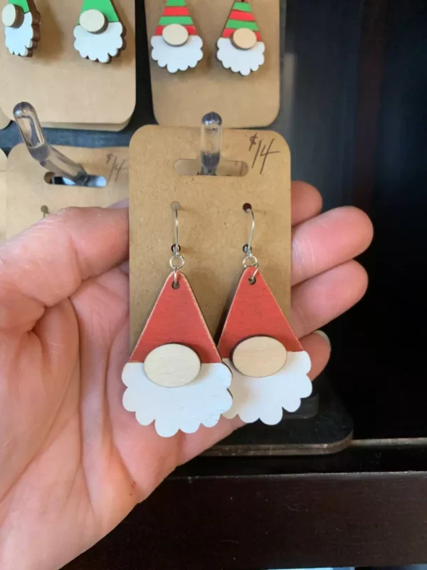 Christmas Gnome Earrings