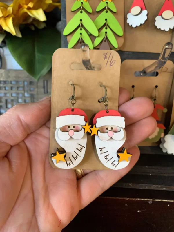 Christmas Gnome Earrings