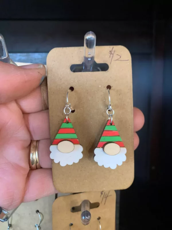 Christmas Gnome Earrings