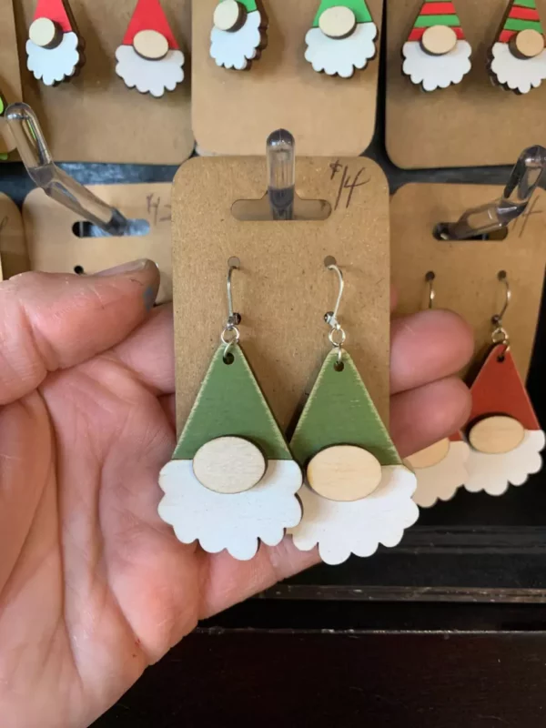 Christmas Gnome Earrings