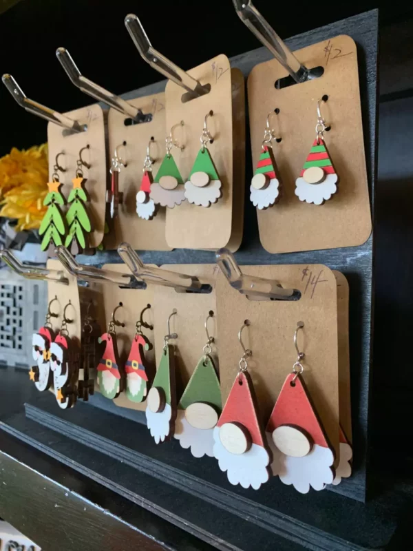 Christmas Gnome Earrings