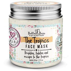 Bella and Bear – Tropics Face Mask