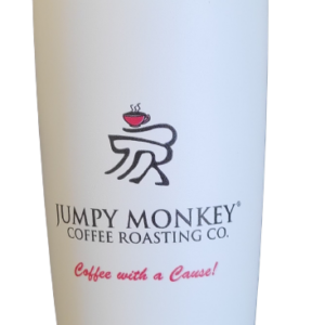 Jumpy Monkey 20 oz Tumbler, Insulated Stainless Steel **NEW** – Jumpy Monkey® Coffee Jumpy Monkey 20 oz Tumbler, Insulated Stainless Steel **NEW** – Jumpy Monkey® Coffee Jumpy Monkey 20 oz Tumbler, Insulated Stainless Steel