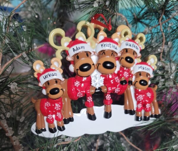 Personalized Family Ornaments