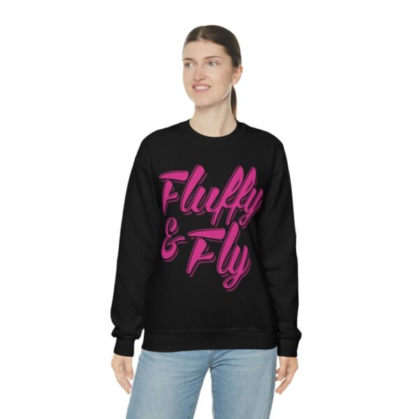 Fluffy & Fly  Unisex Heavy Blend™ Crewneck Sweatshirt