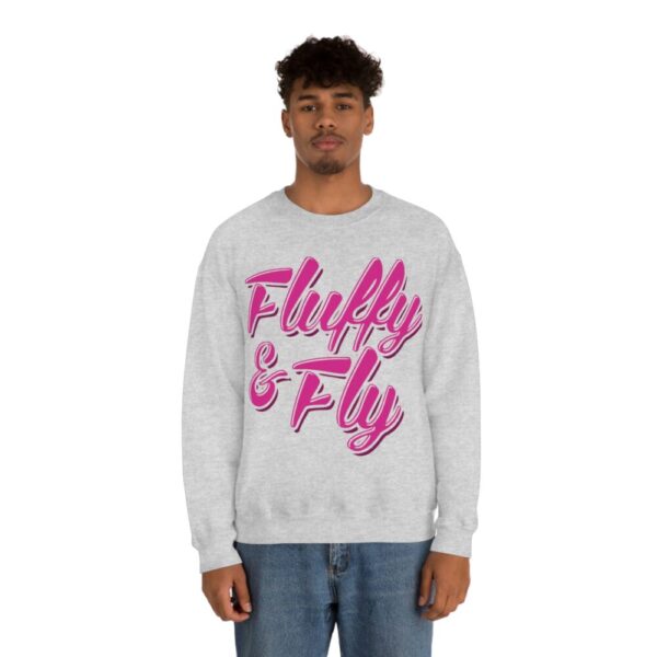 Fluffy & Fly  Unisex Heavy Blend™ Crewneck Sweatshirt