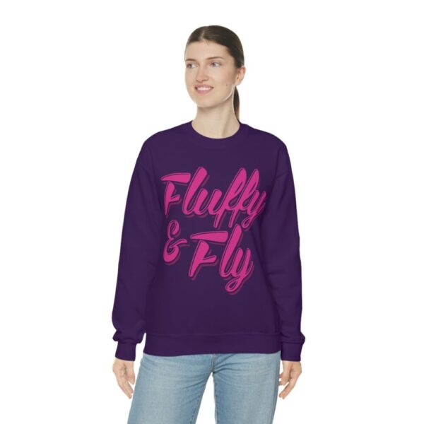 Fluffy & Fly  Unisex Heavy Blend™ Crewneck Sweatshirt