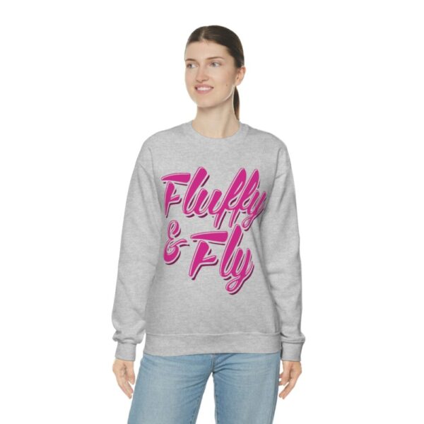 Fluffy & Fly  Unisex Heavy Blend™ Crewneck Sweatshirt