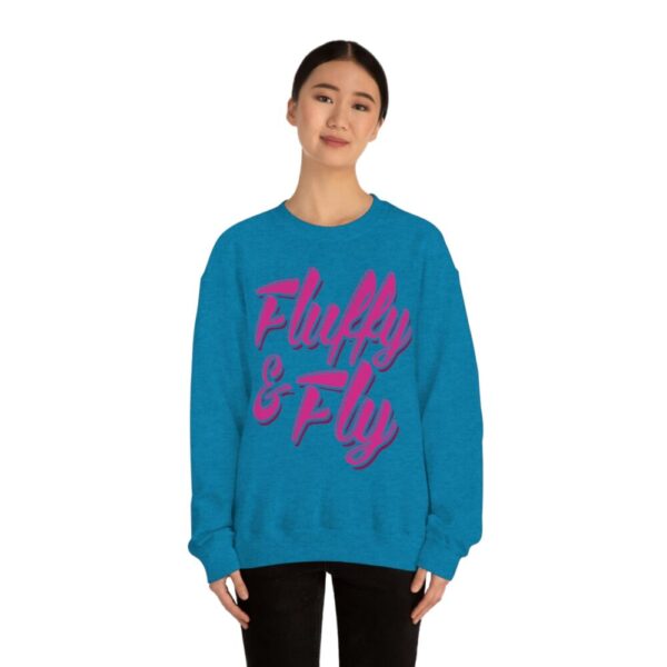 Fluffy & Fly  Unisex Heavy Blend™ Crewneck Sweatshirt