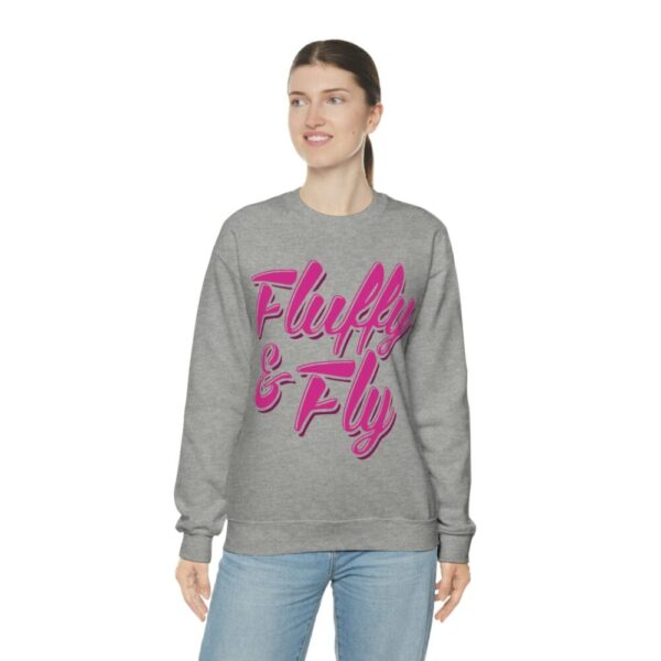 Fluffy & Fly  Unisex Heavy Blend™ Crewneck Sweatshirt