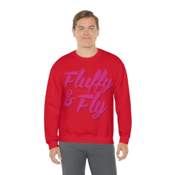 Fluffy & Fly  Unisex Heavy Blend™ Crewneck Sweatshirt