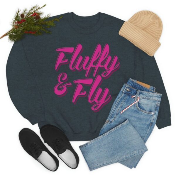 Fluffy & Fly  Unisex Heavy Blend™ Crewneck Sweatshirt