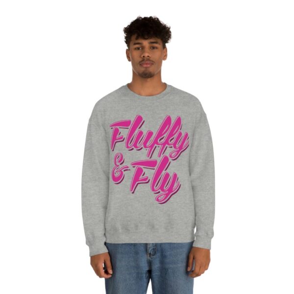 Fluffy & Fly  Unisex Heavy Blend™ Crewneck Sweatshirt