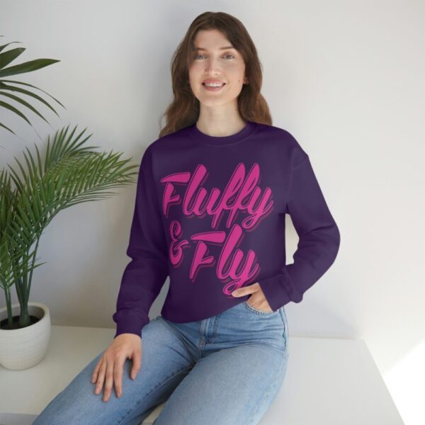 Fluffy & Fly  Unisex Heavy Blend™ Crewneck Sweatshirt