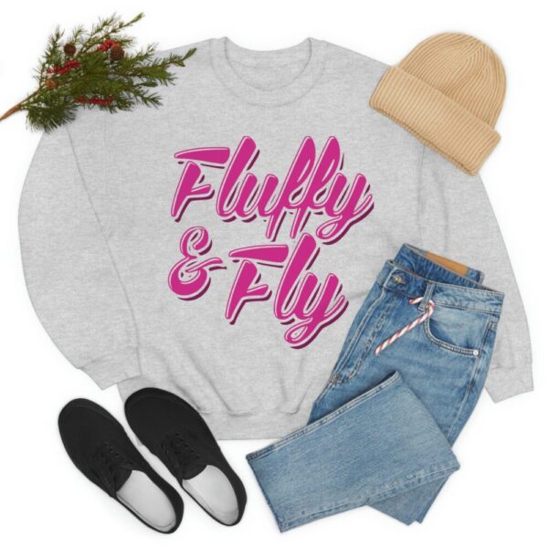 Fluffy & Fly  Unisex Heavy Blend™ Crewneck Sweatshirt