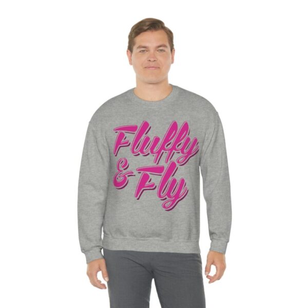 Fluffy & Fly  Unisex Heavy Blend™ Crewneck Sweatshirt